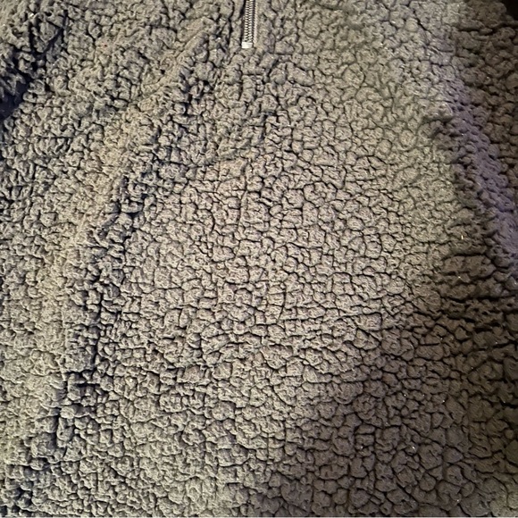 Wisconsin Badgers Quarter zip sweater Grey Womens Small - Picture 3 of 6